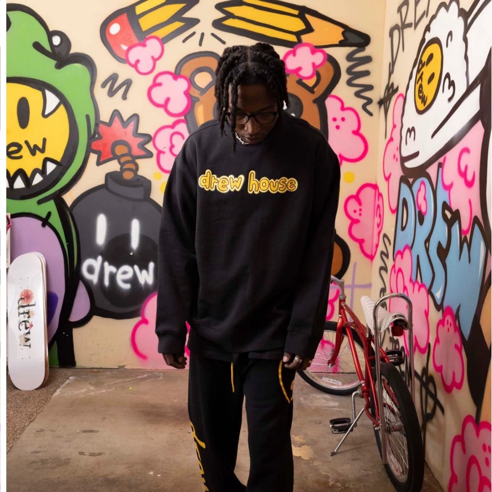 Drew House Crewneck Sweatshirt Black